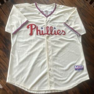 Philadelphia Phillies button up jersey